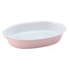 Auflaufform Keramik Classic L/b/h: Ca. 33,5/19/5 Cm - Rosa, KONVENTIONELL, Keramik (33,5/19/5cm) - Creatable
