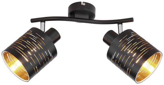 4558292403 - Strahler Tunno L: 29,6 cm Schwarz Trendiger Deckenstrahler