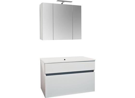 Badezimmer Koper Weiss - Weiß, MODERN, Holzwerkstoff (79,6/46/50cm) Badezimmer Koper Weiss - Weiß, MODERN, Holzwerkstoff (79,6/46/50cm)