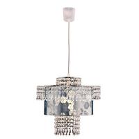 Hängeleuchte Fancy H: 155, 5 cm 1-Flammig - Chromfarben, Trend, Metall (32/155,5cm) - Näve