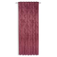Fertigvorhang Becky - Pflaume, MODERN, Textil (140/245cm) - Luca Bessoni
