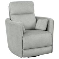 Fernsehsessel Swive Grau B: 91,4 cm - Schwarz/Grau, MODERN, Textil (91,4/101,6/96,5cm) - Livetastic