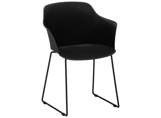 Záhradná Stolička Mailand - čierna, kov/plast (58,5/80,5/52,5cm) - Modern Living Záhradná Stolička Mailand - čierna, kov/plast (58,5/80,5/52,5cm) - Modern Living