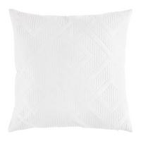 DEKORAČNÝ VANKÚŠ SELINA - biela, Konventionell, textil (45/45cm) - Mömax