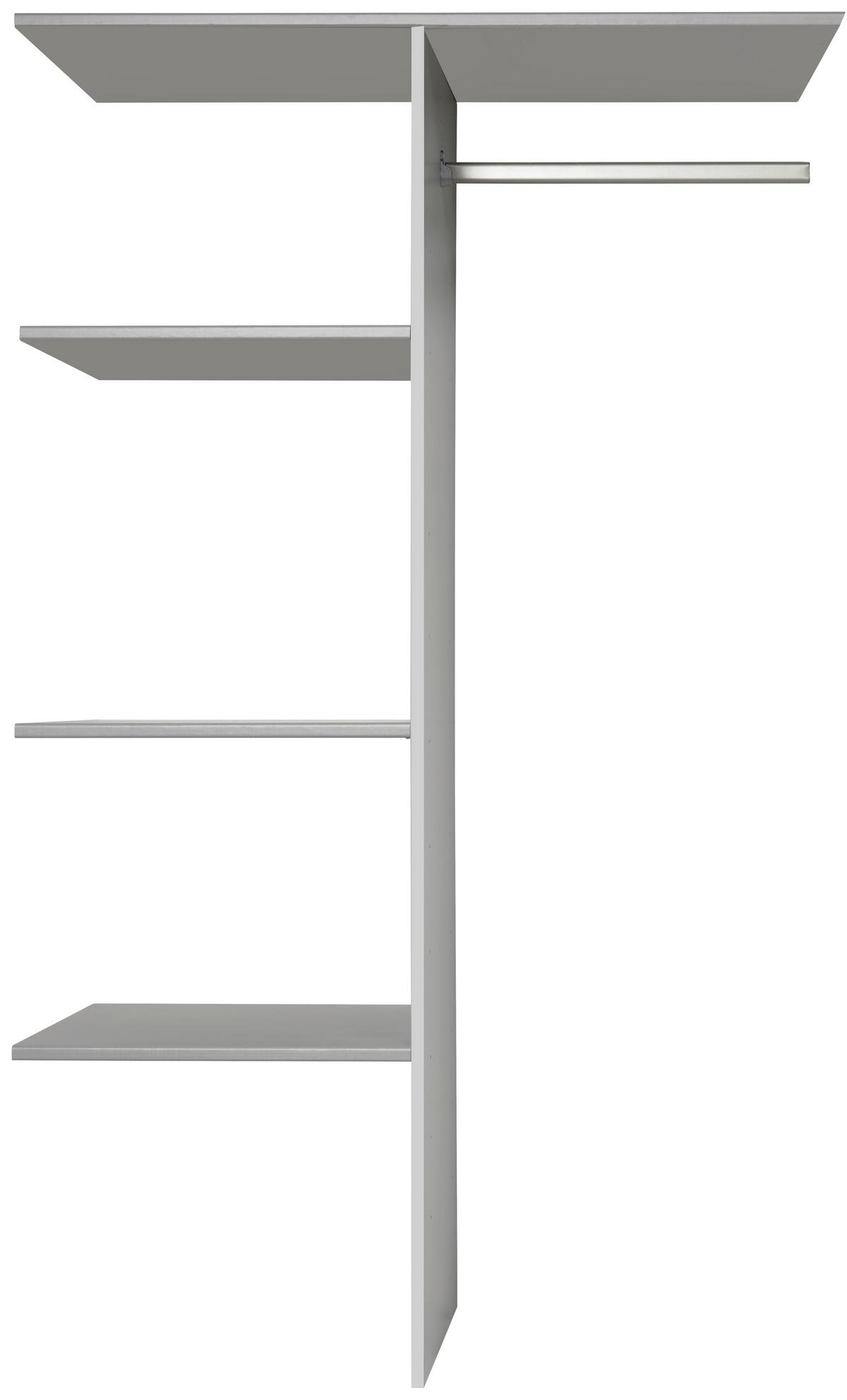 Inneneinteilung Wäscheeinteilung Fresh - Grau, MODERN, Holzwerkstoff (100/160/50cm) - MID.YOU