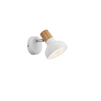 Strahler R81521031 1er Spot Latika - Braun/Weiß, Basics, Kunststoff/Metall (12/10/17,5cm)