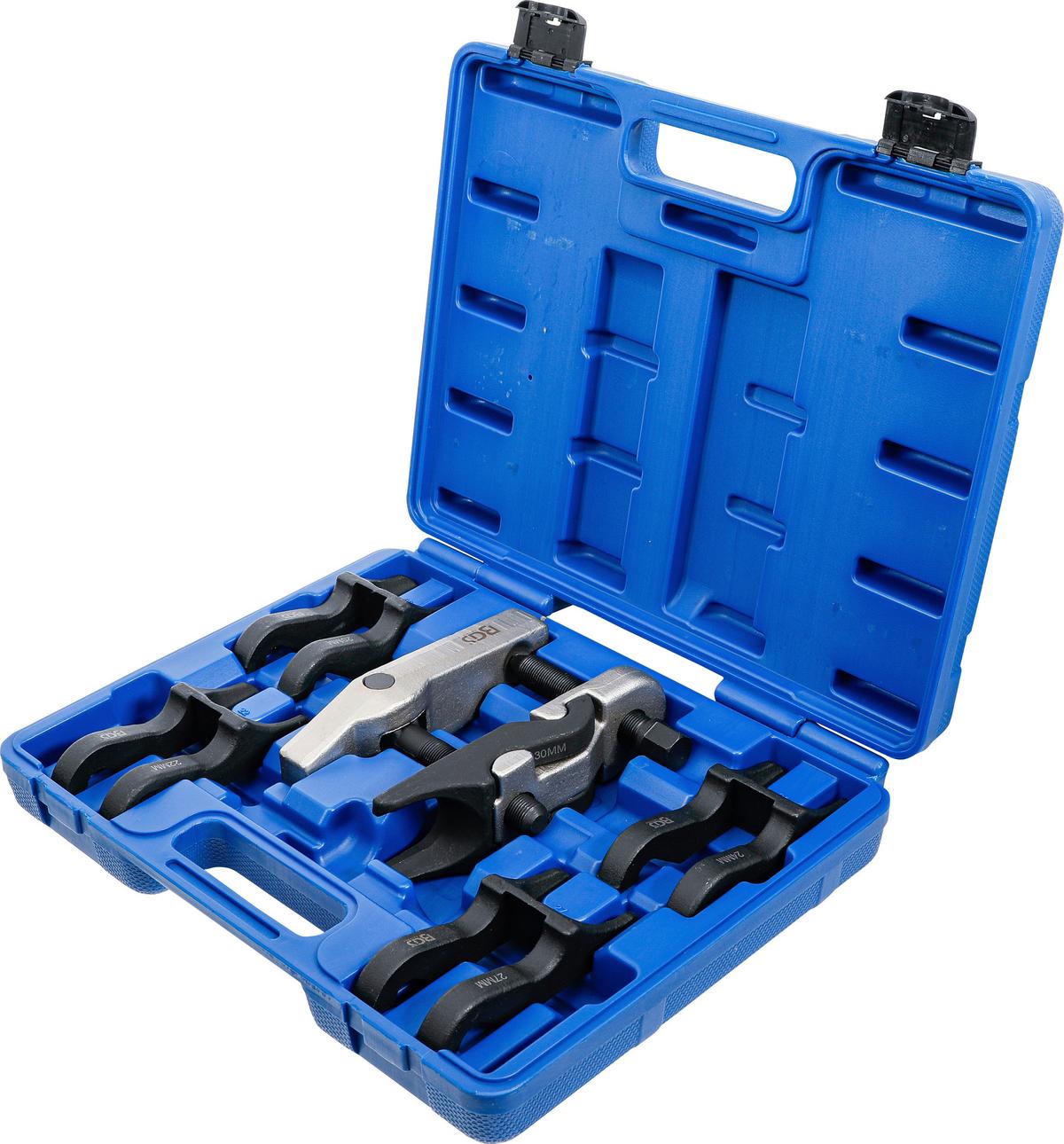 Kugelkopf-satz 1790 - Blau/Silberfarben, Basics (36,4/29,8/7,8cm)