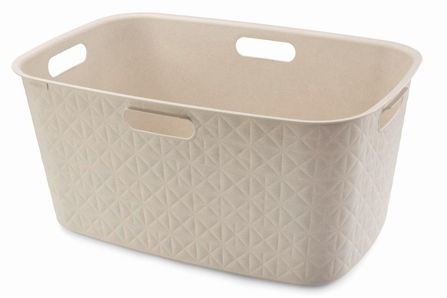 Ruháskosár Curver "softex" - bézs, Basics (38/27.5/59.0cm)