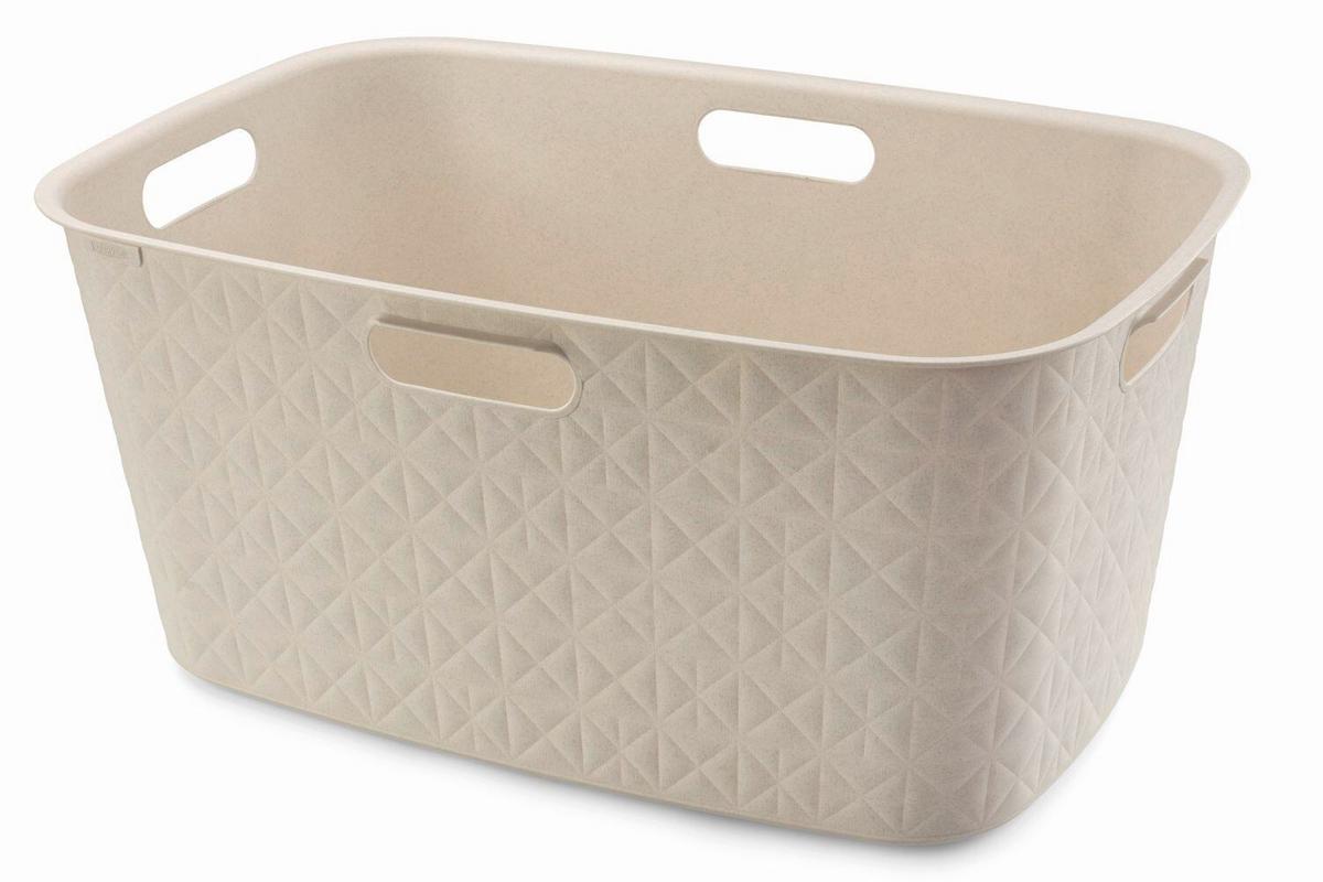 Ruháskosár Curver "softex" - bézs, Basics (38/27.5/59.0cm)