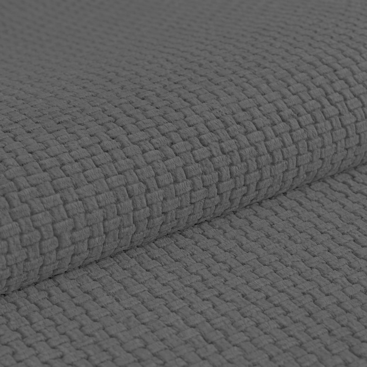 Wohnlandschaft Madera Anthrazit S: 358x212 cm - Türkis/Anthrazit, KONVENTIONELL, Kunststoff/Textil (190/358/212cm)