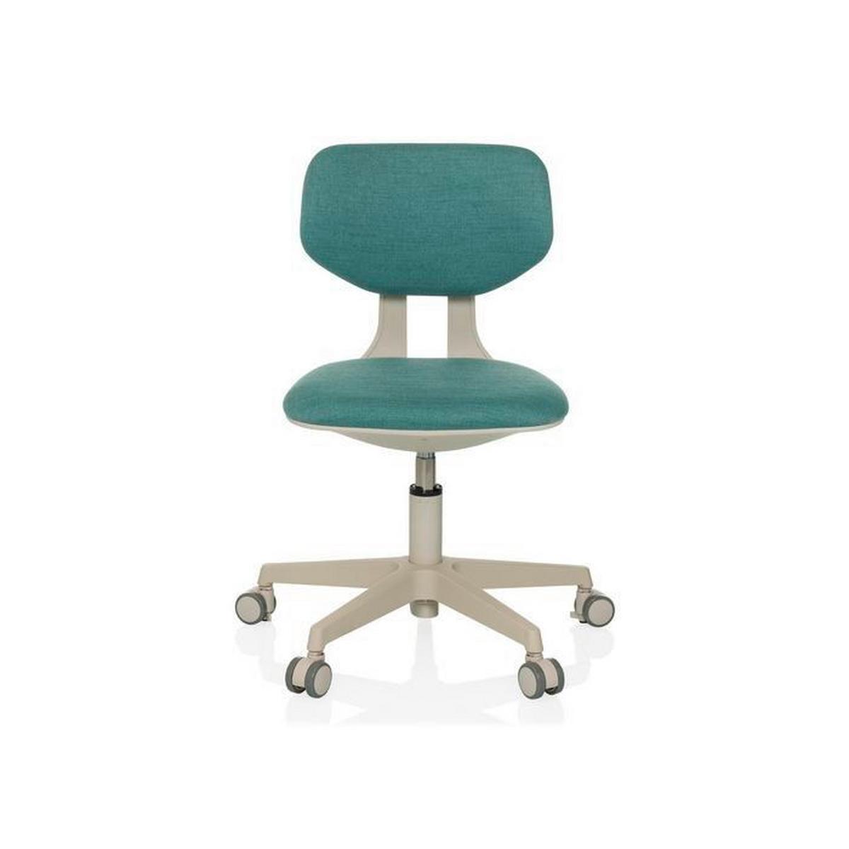 Jugenddrehstuhl Kiddy Classic Blau B: 52 cm - Blau/Creme, MODERN, Kunststoff/Textil (52/70 - 79/52cm) - MID.YOU