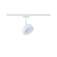 SCHIENENSYSTEM-STRAHLER Urail Spot Circle Weiß D: 10cm - Weiß, Basics, Metall (10/14.7cm) - Paulmann