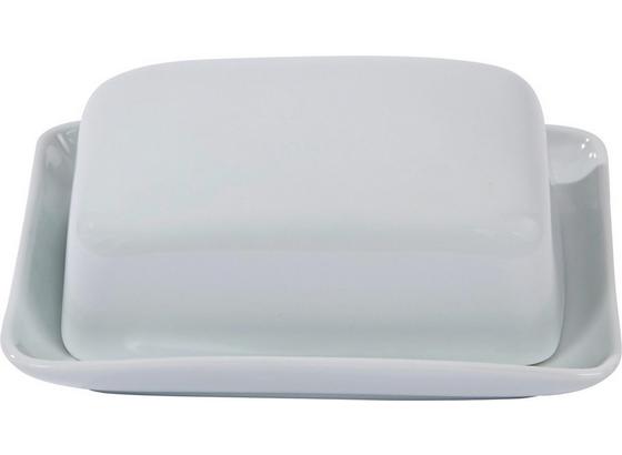 Butterdose Ira - Weiß, KONVENTIONELL, Keramik (16,5/14/7cm) - Ombra Butterdose Ira - Weiß, KONVENTIONELL, Keramik (16,5/14/7cm) - Ombra