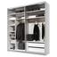 Schwebetürenschrank Includo 222cm Weiß/vulkan - Anthrazit/Weiß, MODERN, Holzwerkstoff (200/222/68cm) Schwebetürenschrank Includo 222cm Weiß/vulkan - Anthrazit/Weiß, MODERN, Holzwerkstoff (200/222/68cm)