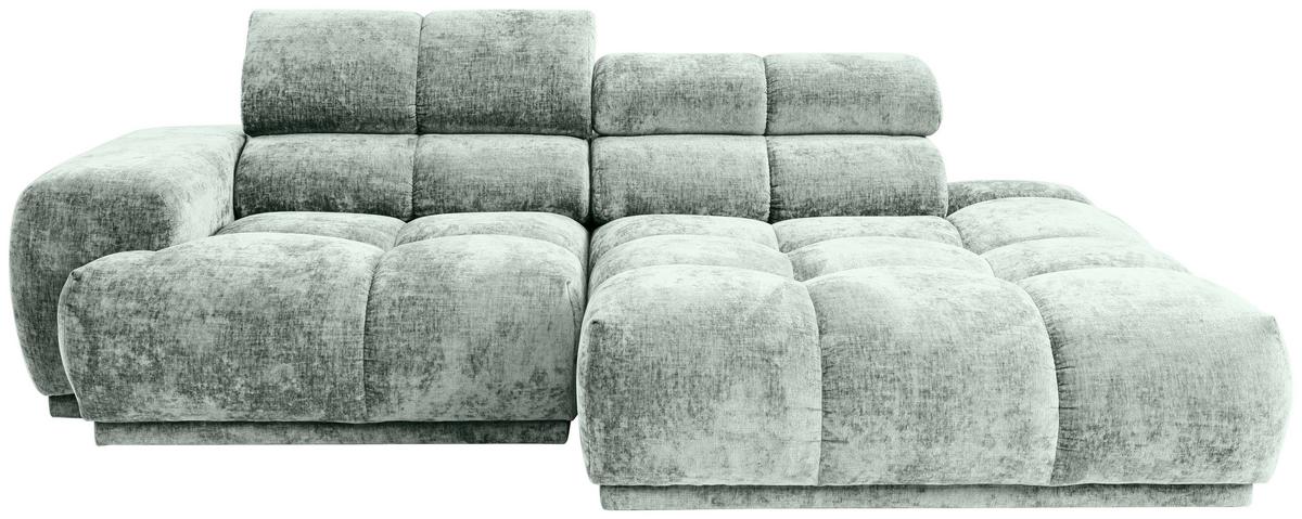 Ecksofa Chani Hellblau, Schenkel: 239x150 cm - Hellblau, MODERN, Textil (239/150cm) - MID.YOU