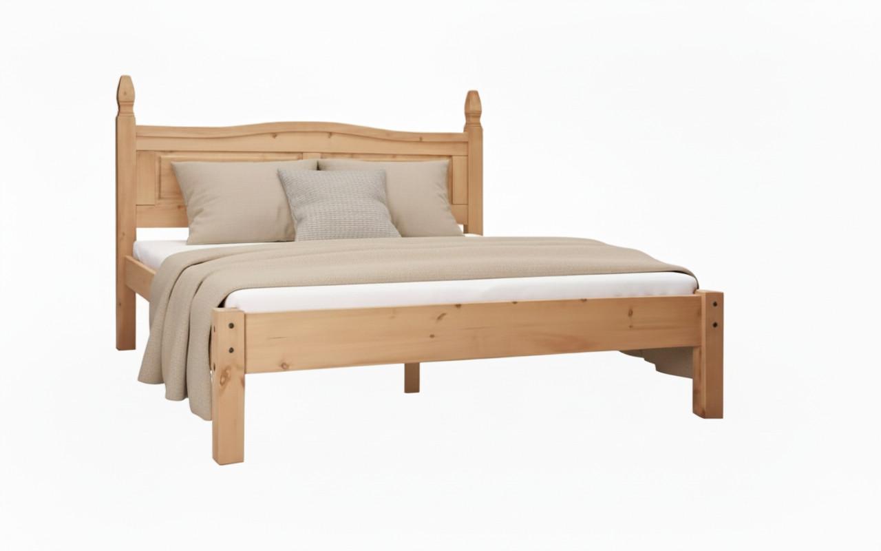 BETT Honig/Naturfarben 180x200cm - Naturfarben/Honig, Natur, Holz (180/200cm) - Livetastic