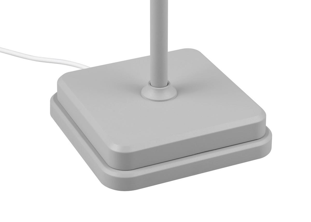 Akku-Tischleuchte R54096177 Fernandez - Grau, KONVENTIONELL, Kunststoff (12,5/38/12,5cm)