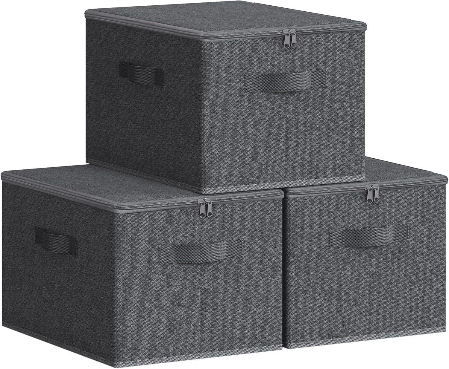 Aufbewahrungsboxen-set Grau B: 40 Cm