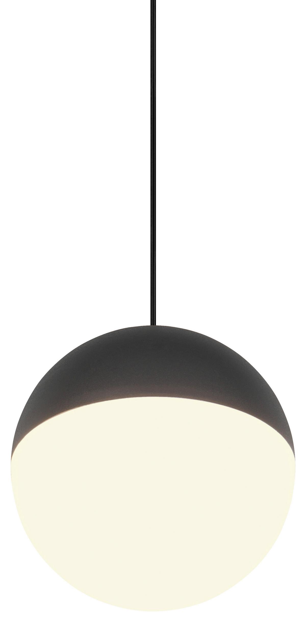 ZÁVĚSNÉ LED SVÍTIDLO SESTINE - bílá/černá, Moderní, kov/plast (11/150cm) - Mömax