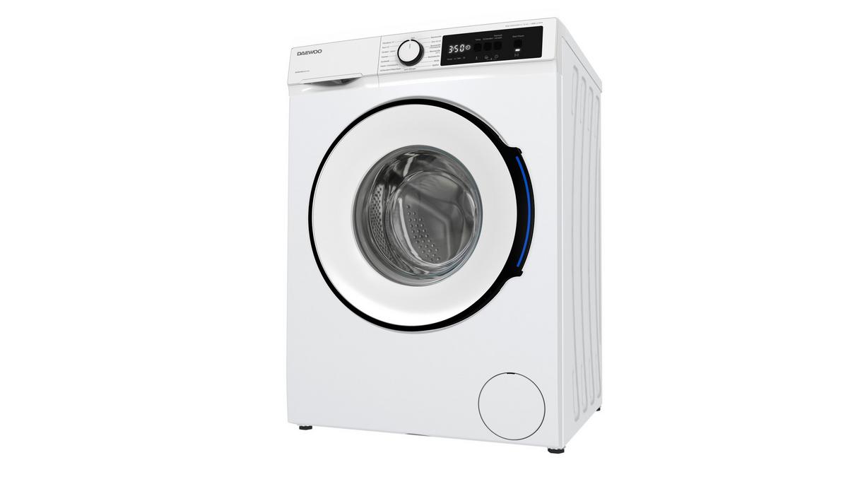 Waschmaschine 10843732- Wm-Fb0634w1a-De - Weiß, Basics, Metall (59,7/84,5/58,2cm) - Daewoo