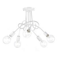 Deckenleuchte Weiß L: 65 cm 22w - Weiß, Basics, Metall (65/65/50cm)