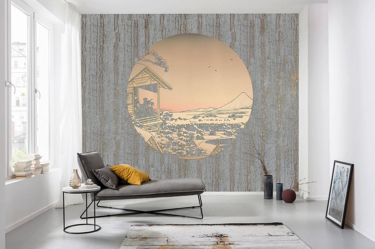 Fototapete Rsx6-036 Land Of Gold - Goldfarben/Braun, Trend (300/280cm)