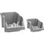 Sichtbox Hubert - Grau, KONVENTIONELL, Kunststoff (16,5/10,3/7,5cm) - Homezone Sichtbox Hubert - Grau, KONVENTIONELL, Kunststoff (16,5/10,3/7,5cm) - Homezone