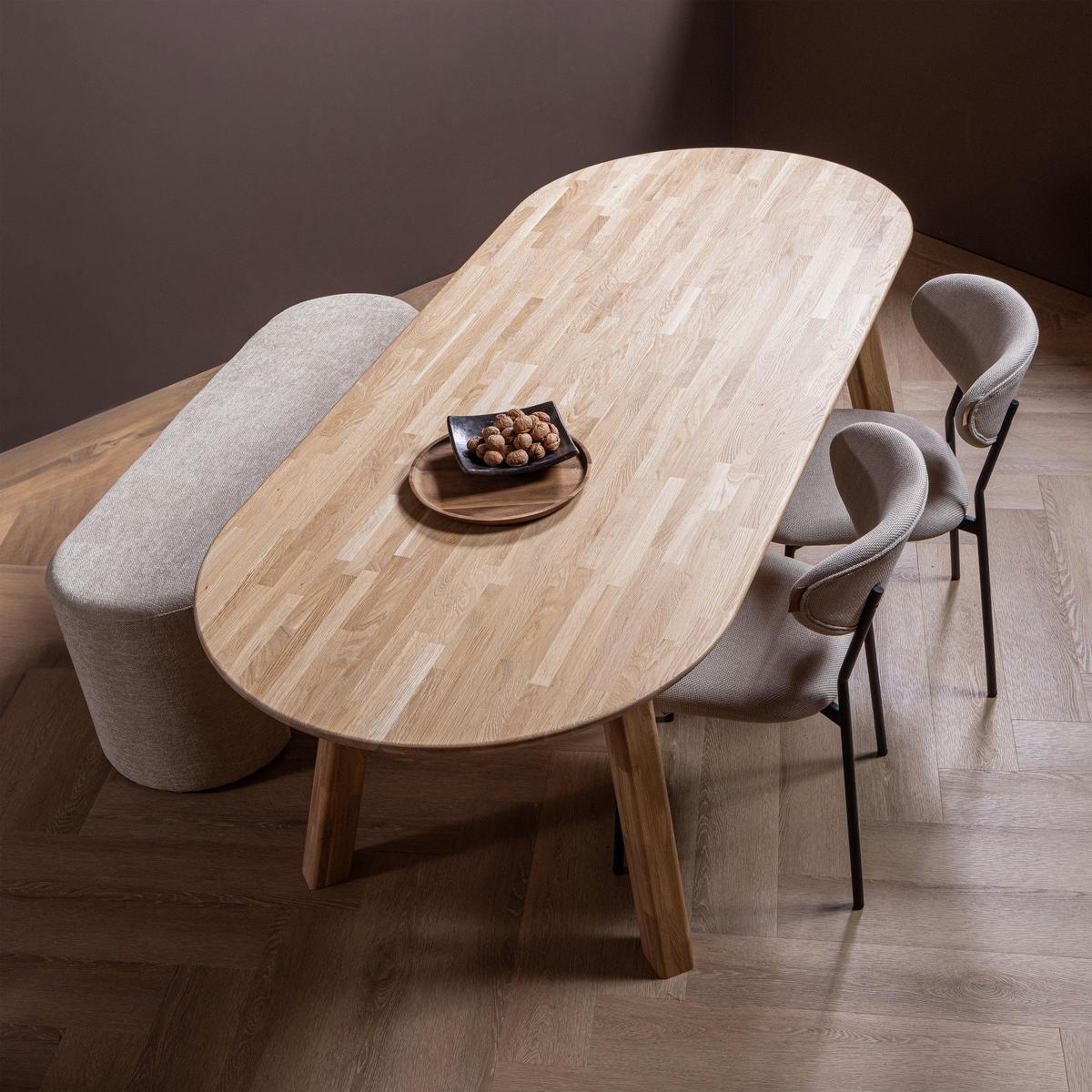 TISCHGESTELL Tablo Eichefarben B: 79cm - Eichefarben, MODERN, Holz (79/73/11cm) - Livetastic