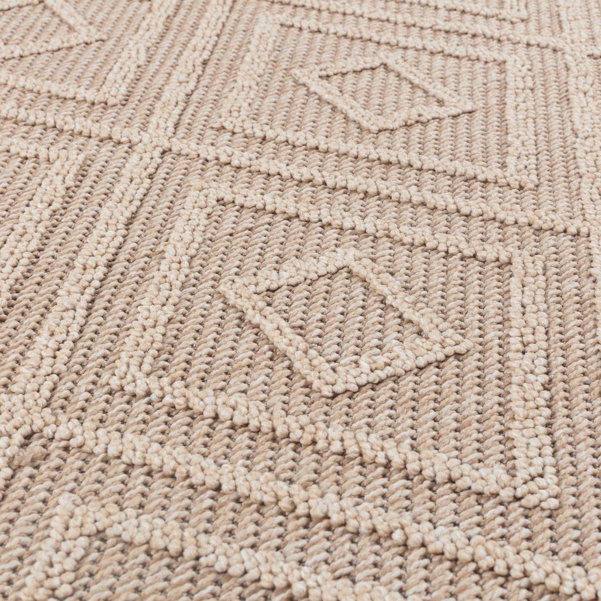 Läufer Patara - Beige, Design, Textil (80/250cm) - Novel