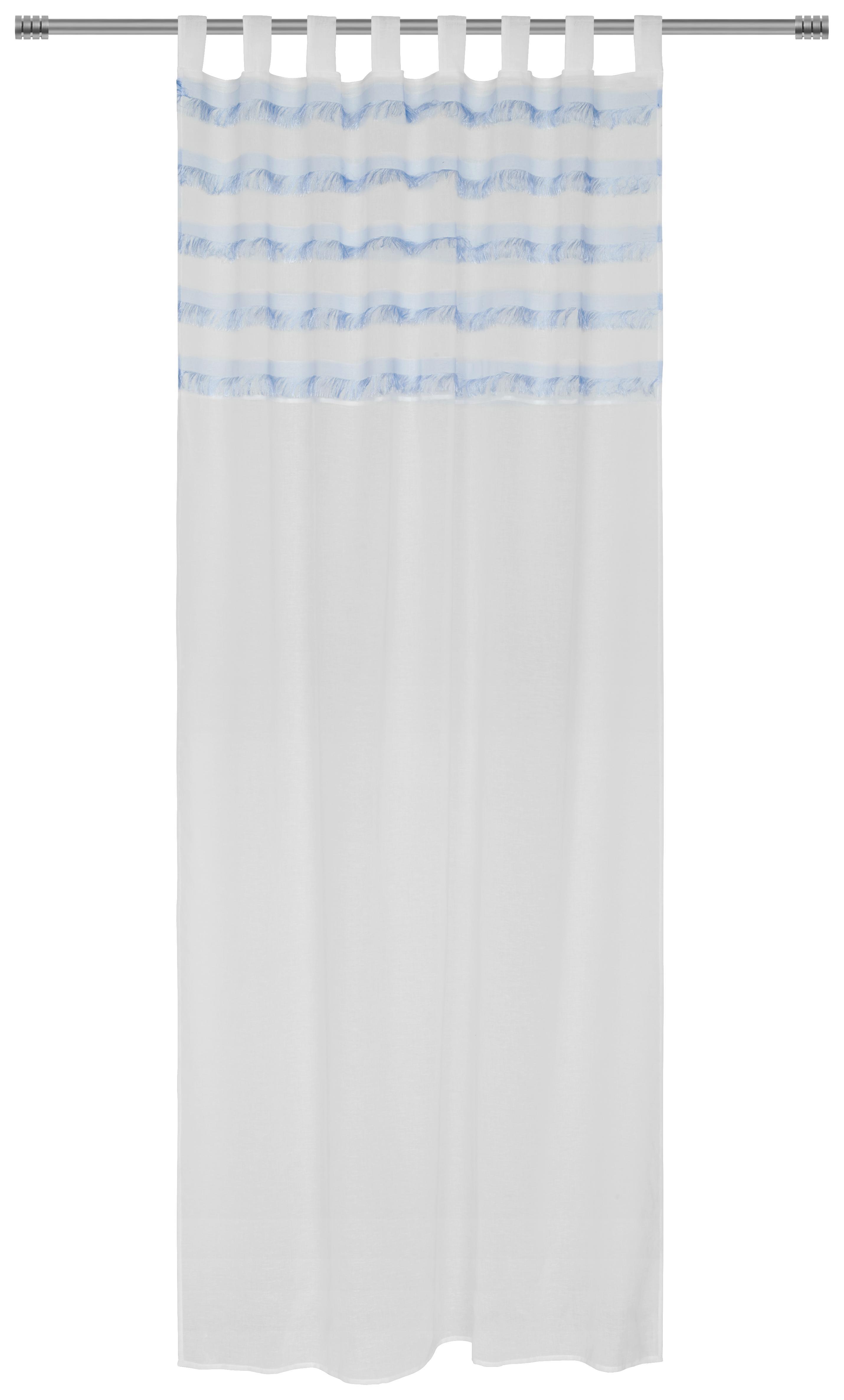 Kombi Készfüggöny Lucilla - Kék, modern, Textil (140/255cm) - Luca Bessoni