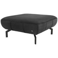 Hocker Looks Xiii - Anthrazit/Schwarz, Design, Textil (83/44/83cm) - LOOKS by W.Joop