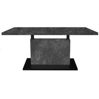 Couchtisch Lift Graphitfarben/Schwarz B: 120cm - Schwarz/Graphitfarben, Design, Holzwerkstoff/Metall (120-160/70/56-75cm) - MID.YOU
