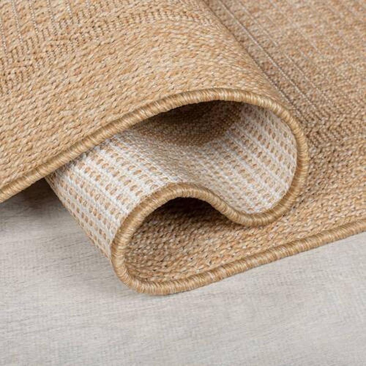 Outdoorteppich Weave Outdoor - Beige, Basics, Textil (160/230cm)
