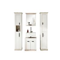 Badezimmer Florenz Pinienfarben B: 184cm - Pinienfarben, Design, Holzwerkstoff (184/200/46cm) - MID.YOU