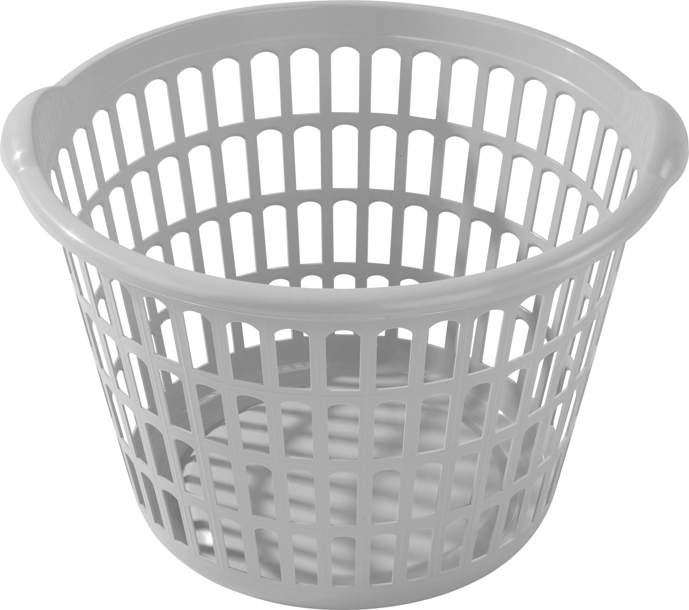 Runder Korb mit Lüftungsschlitze