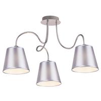 Deckenleuchte 33-70746 Luk - Chromfarben, KONVENTIONELL, Kunststoff/Metall (60/60/36cm)
