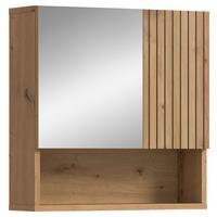 Spiegelschrank Mone Eiche Artisan B: 60cm - Eiche Artisan, Basics, Holzwerkstoff (60/55/17cm) - MID.YOU