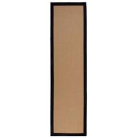 Läufer Kira - Schwarz, KONVENTIONELL, Textil (60/600cm)