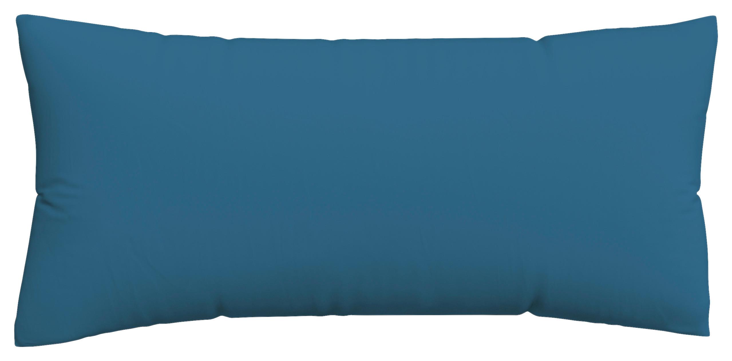 Kissenbezug Knitted 40x80 cm Jersey Blau