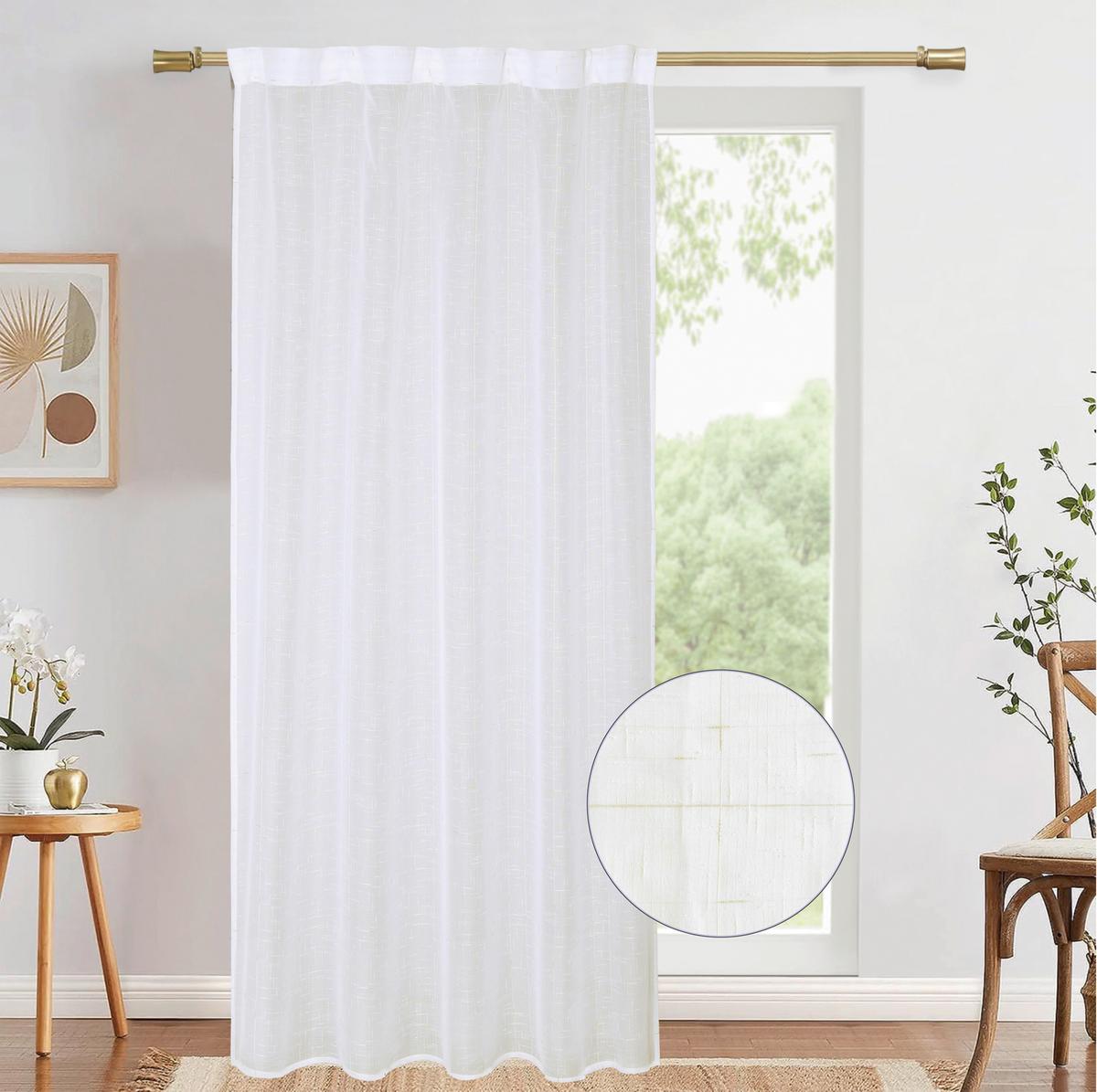 FERTIGVORHANG DINA - Goldfarben, MODERN, Textil (140/245cm) - Luca Bessoni