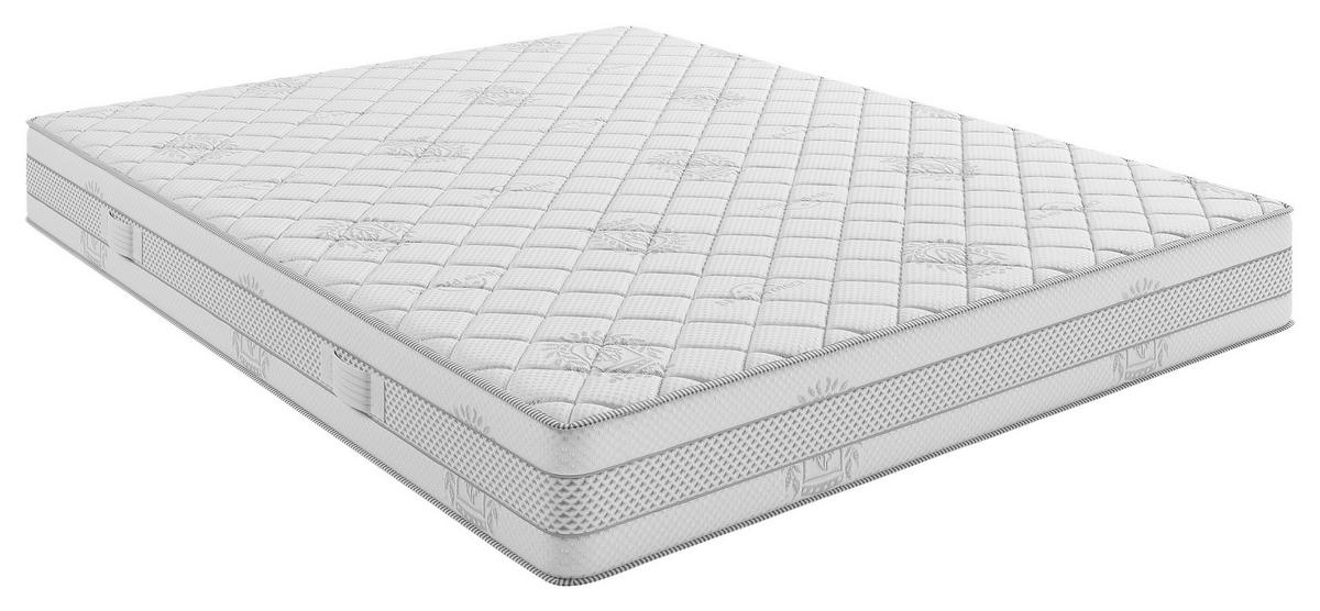 TASCHENFEDERKERNMATRATZE 140x220cm fest/Sehr fest - Basics, Textil (140/220cm) - Livetastic