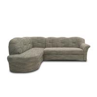 Ecksofa Mit Schlaffunktion Papenburg Grau/weiß - Schwarz/Weiß, KONVENTIONELL, Textil (180/243cm) - MID.YOU