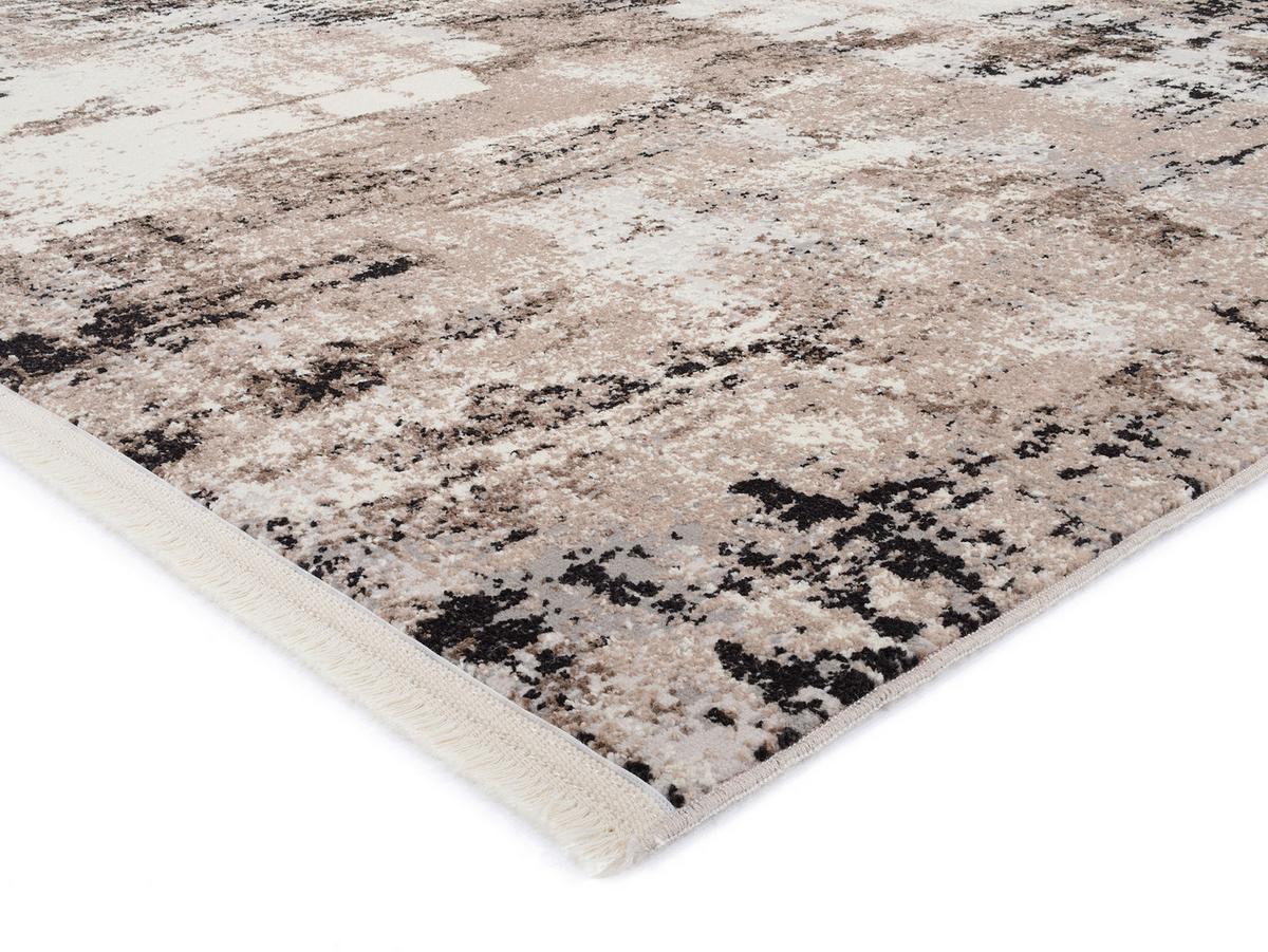 Webteppich braun/Beige Antibes 160x230 cm - Beige/Braun, Design, Textil (160/230cm) - Novel