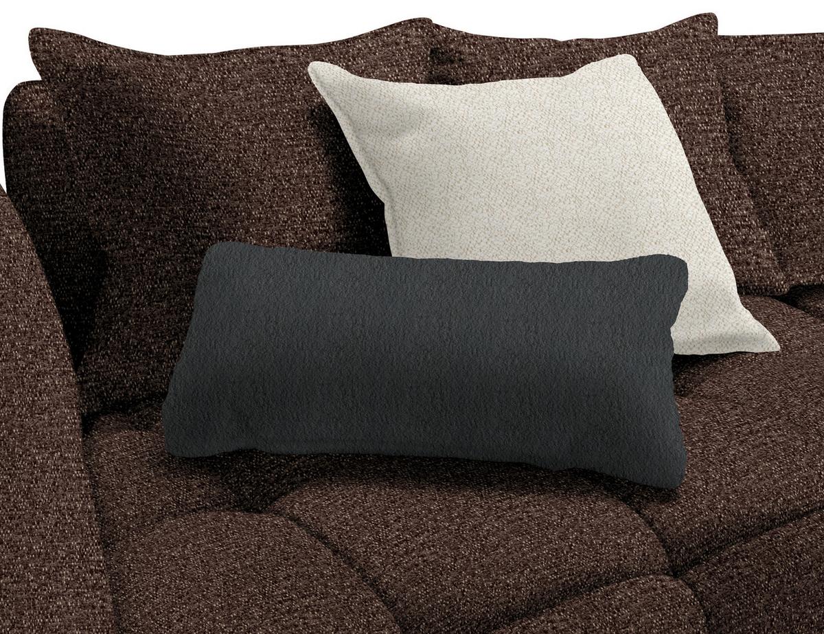 Boxspringová pohovka SOFI, hnědá, béžová - šedá/černá, Moderní, textil (294/93/152cm) - Premium Living