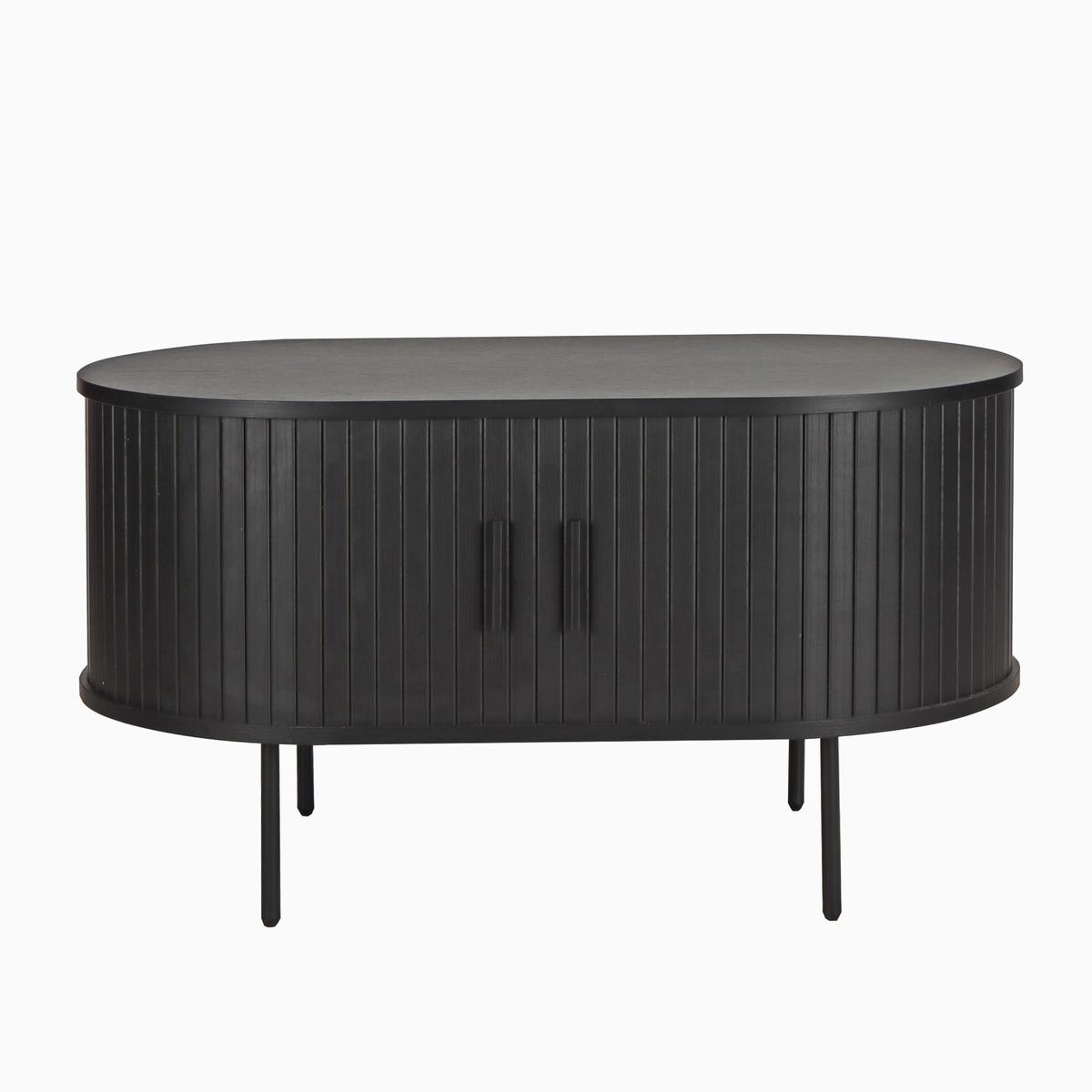 Couchtisch Schwarz B: 60 Cm - Schwarz, Design, Holzwerkstoff (100/60/55cm) - Livetastic