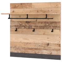 Garderobenpaneel Luna 2 - Alteiche/Sonoma Eiche, Design, Holzwerkstoff/Kunststoff (88,9/85/26,6cm) - MID.YOU