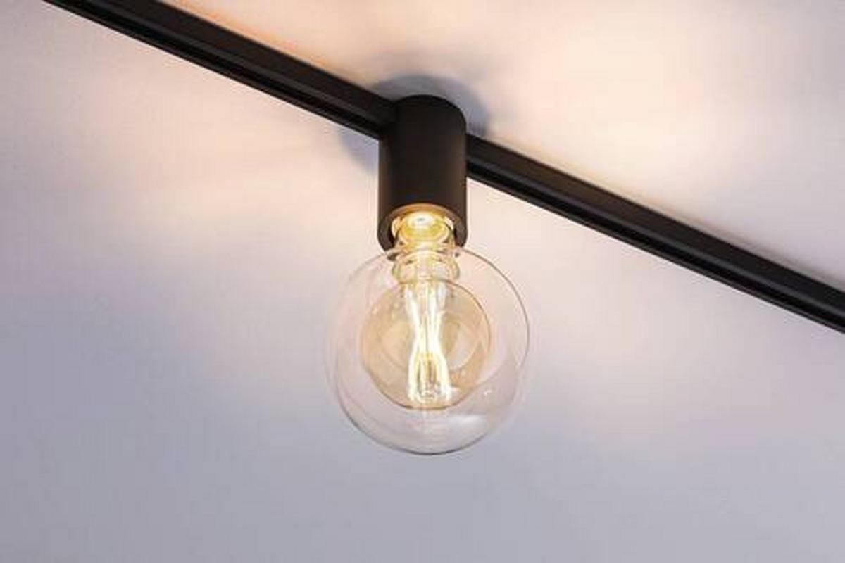 Schienensystem Urail Strahler 94975 Schwarzer Spot - Design (5,5/9,6cm) - Paulmann