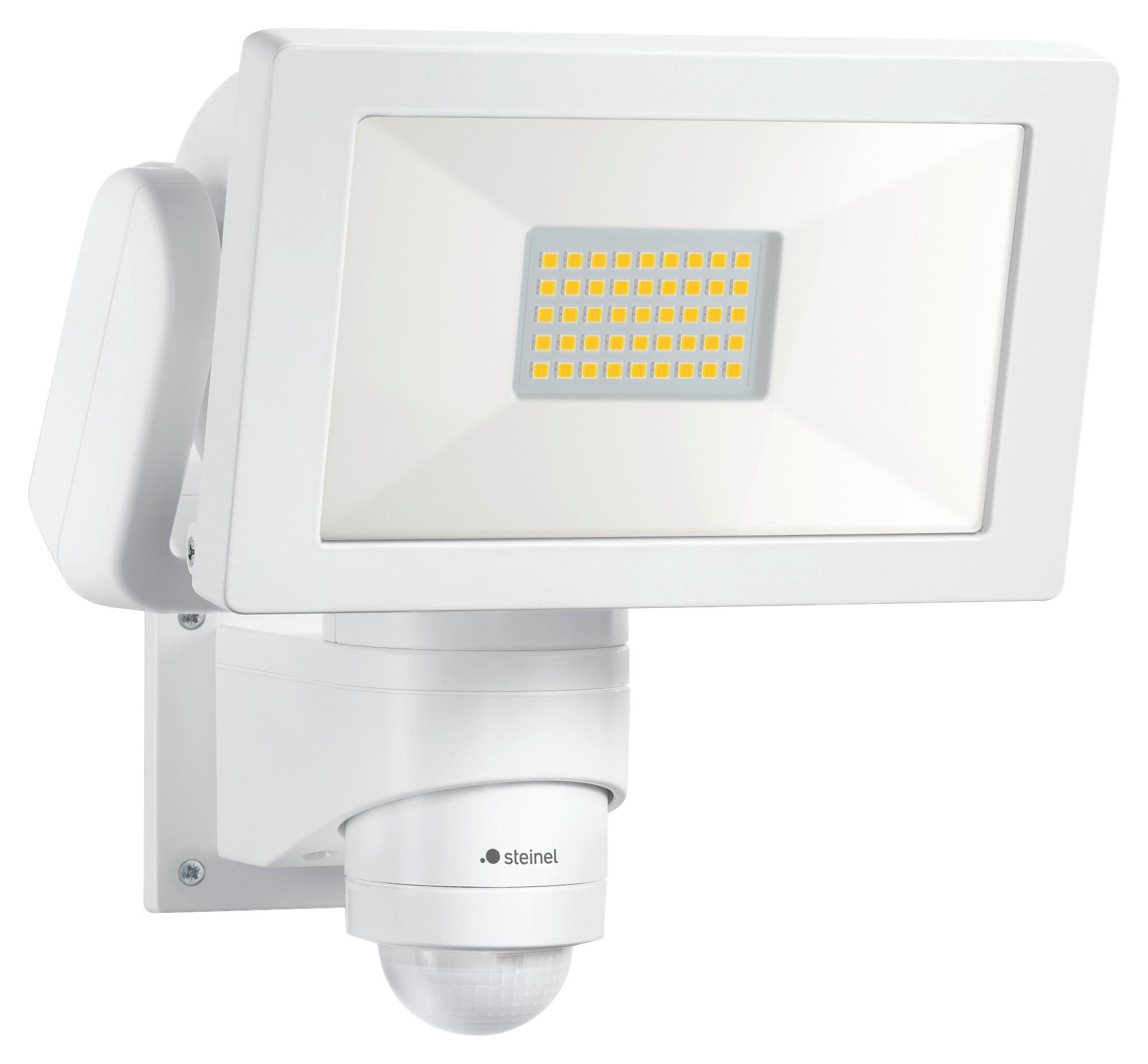LED-Außenleuchte Ls 300 S Weiß - Weiß, Design, Metall (18,6/21,3/24,1cm) - Steinel