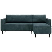 Ranger Petrol S: 223x151 cm - Petrol/Schwarz, Design, Textil (223/151cm) - Livetastic