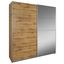 Schwebetürenschrank Feldkirch 4 136x210cm - Eichefarben, MODERN, Holzwerkstoff (136/210/62cm) Schwebetürenschrank Feldkirch 4 136x210cm - Eichefarben, MODERN, Holzwerkstoff (136/210/62cm)